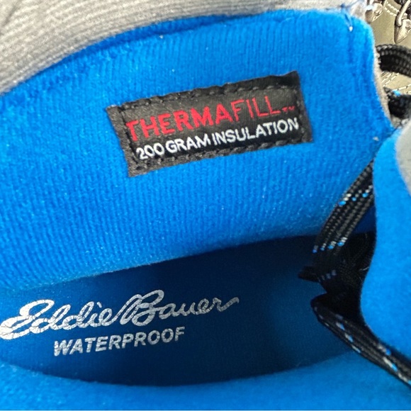 New Eddie Bauer Waterproof SnowFoil Thermafill 200g Winter Boots; Men’s Size 10 - Picture 13 of 16